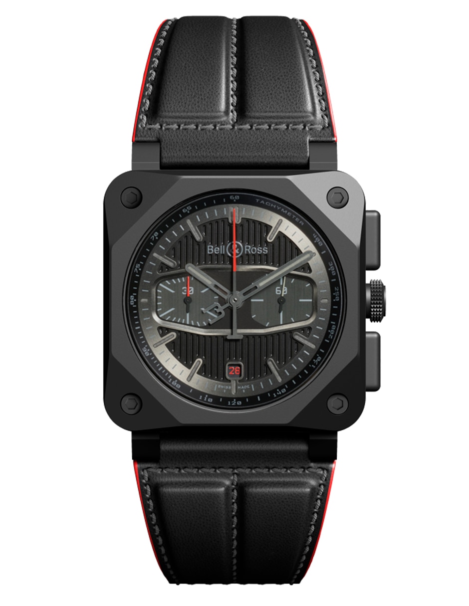 Reloj Br-03 Chrono Blacktrack para hombre BR0394-BTR-CE/S