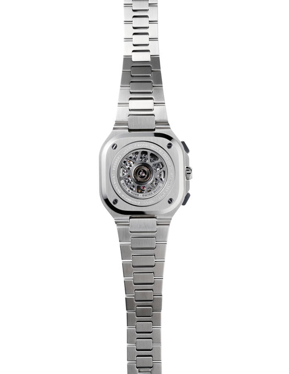 Reloj Bell & Ross Br-05 Chrono Black Steel para hombre BR05C-BLC-ST/SST 3