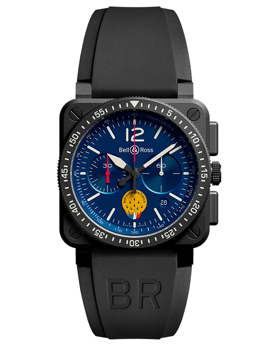 Reloj BR 03-94 Patrouille de France para hombre BR0394-PAF1-CE/SRB