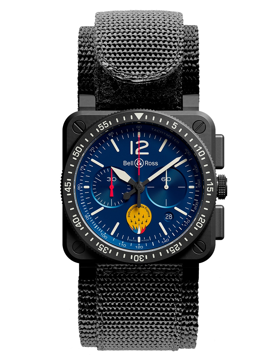 Reloj BR 03-94 Patrouille de France para hombre BR0394-PAF1-CE/SRB 2