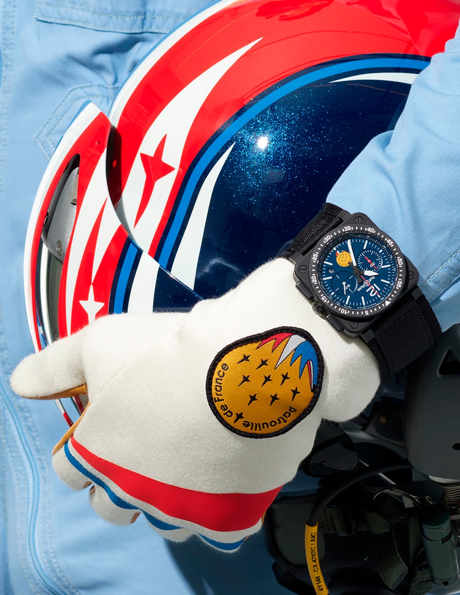 Reloj BR 03-94 Patrouille de France para hombre BR0394-PAF1-CE/SRB 4