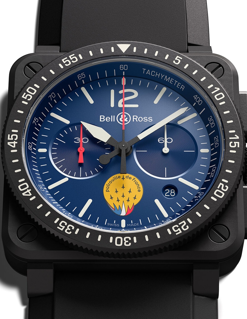 Reloj BR 03-94 Patrouille de France para hombre BR0394-PAF1-CE/SRB 7