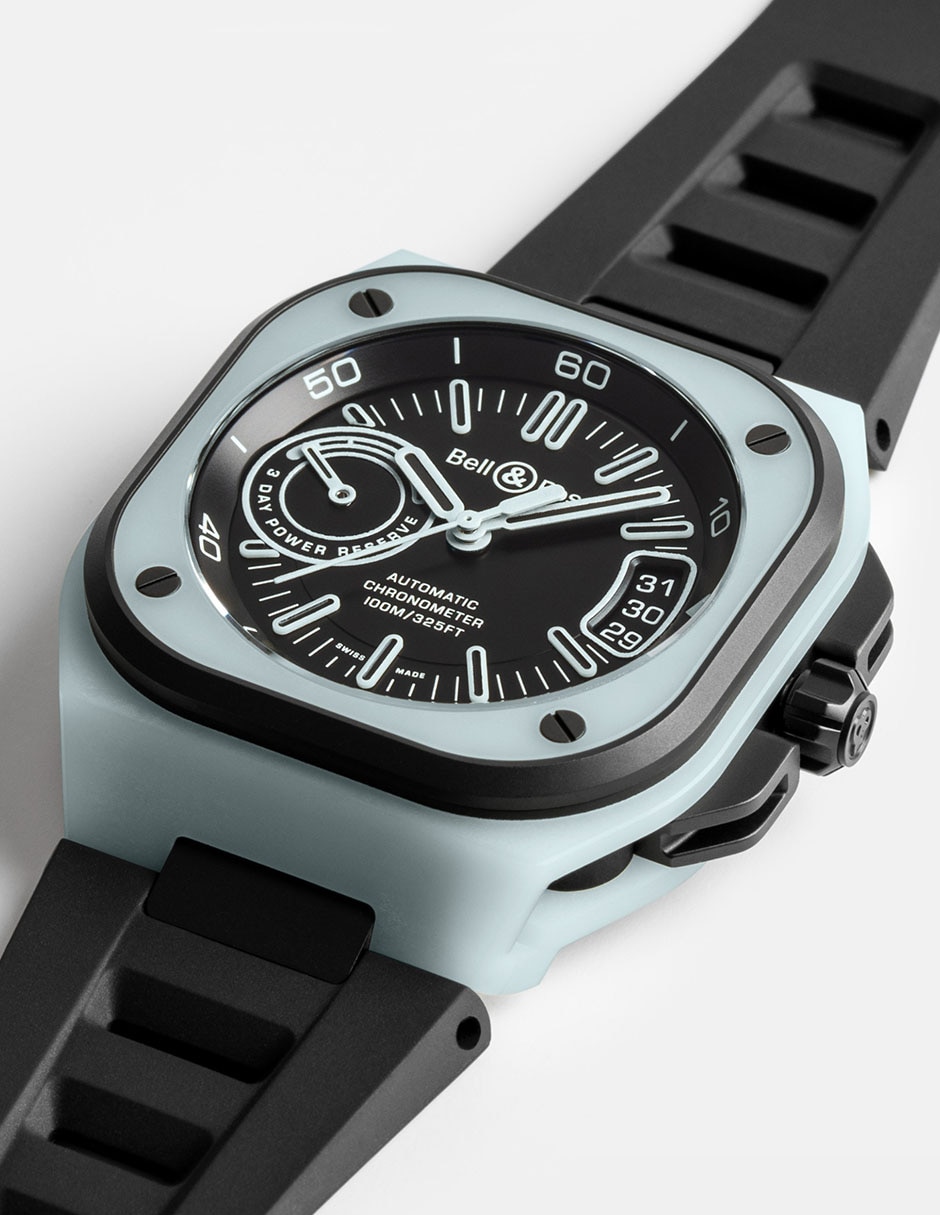 Reloj Bell & Ross Br-X5 Lum para hombre BRX5R-BLUM-TC/SRB 3