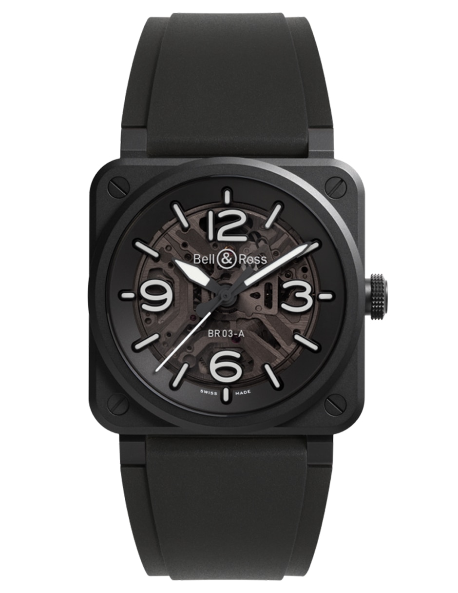 Reloj BR-03 para hombre BR03A-BL-SKCE/SRB