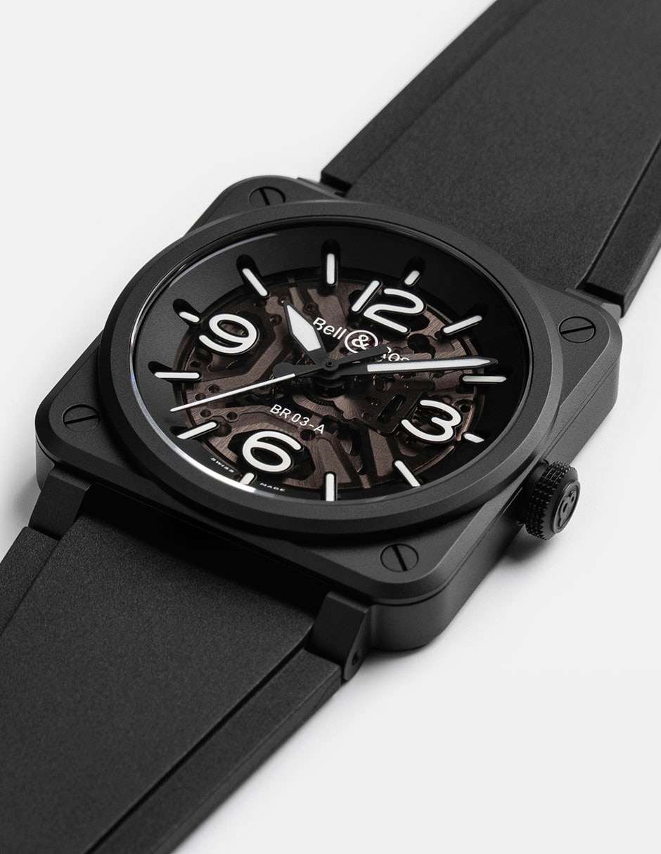 Reloj BR-03 para hombre BR03A-BL-SKCE/SRB 4