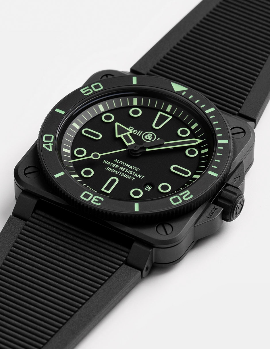 Reloj BR 03 Diver para hombre BR03A-D-OL-CE/SRB 3