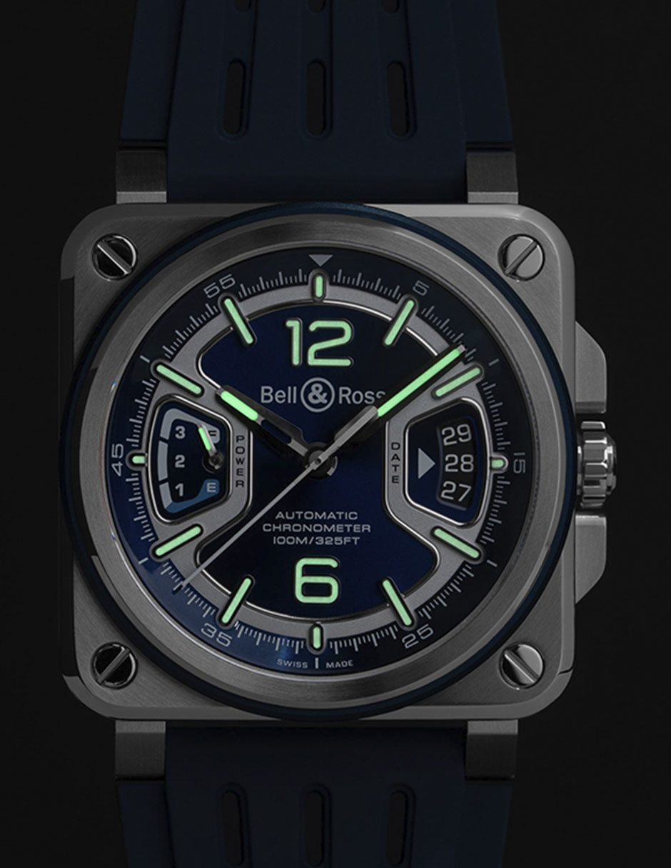 Reloj BR-X3 para hombre BRX3R-BLU-ST/SRB 8